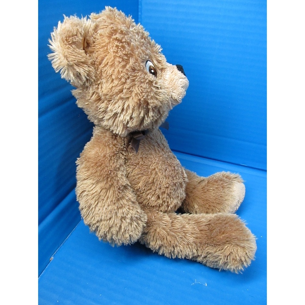 Garanimals Soft Little Teddy Bear Plush 12" Brown Bow Stuffed Animal Toy - Picture 3 of 8